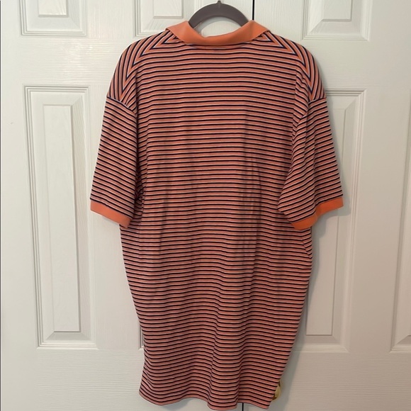 Polo by Ralph Lauren Orange and Black Polo Shirt Size Large - Picture 3 of 7